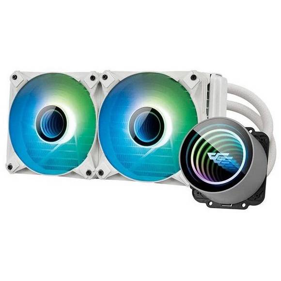 DARKFLASH Liquid cooler DX 240 WHITE DARKFLASH Liquid cooler DX 240 WHITE